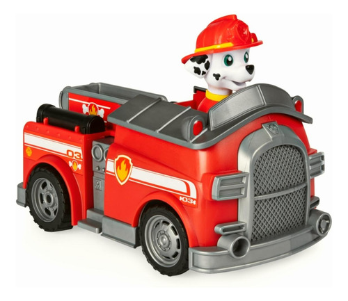 Paw Patrol, Marshall Camión De Bomberos Con Mando A