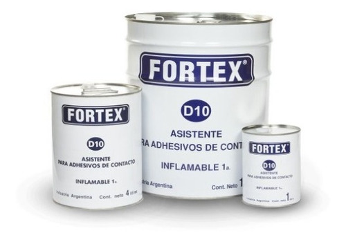 Diluyente Asistente D10  Para Cemento Contacto X 1lt  Fortex