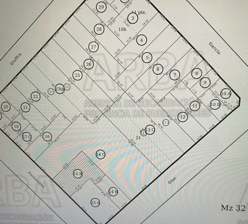 Imagen 3 de 5 de Lote En Venta En Piñeyro Avellaneda -194mts