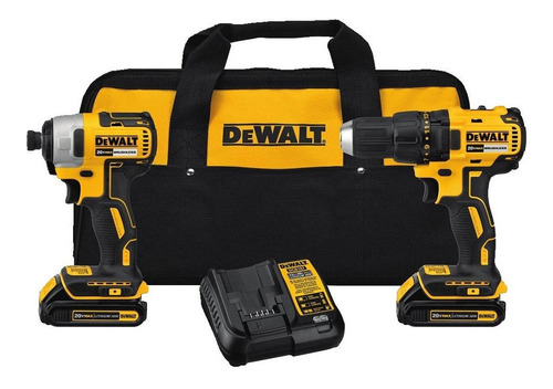 Kit Herramientas Dewalt - Taladro Y Atornillador Inalámbrico