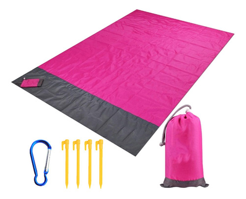 Colchoneta De Camping Plegable De Viaje Lona De 200cmx210cm