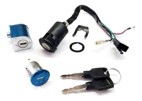 Kit Chave Ignição Honda Pop 100 07 A 14