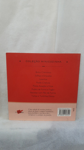 Livro Lasanhas - Coleção Mini Cozinha - Melhoramentos Editora - Editora Melhoramentos (Usado)