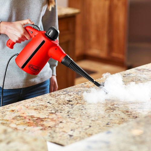 Limpiador De Vapor Portatil De 1200w Color Rojo Rojo