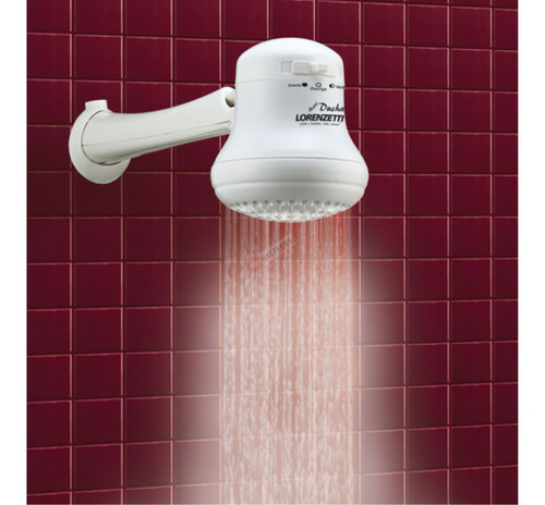 Imagen 2 de 2 de Lorenzetti Ducha Electrica Instantanea Maxi Ducha 3t 5500w