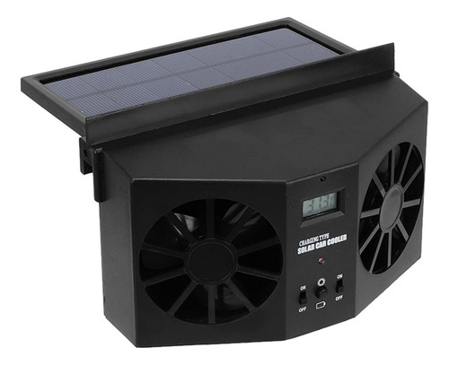 Ventilador De Escape De Coche Con Energía Solar Mini