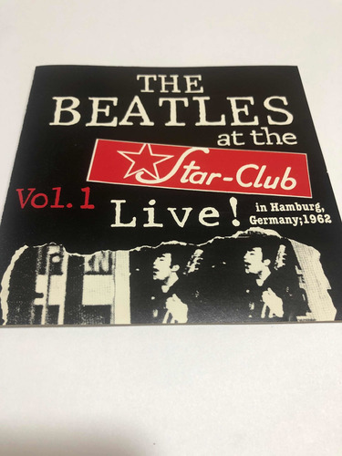Cd The Beatles Live At The Star Club Vol 1