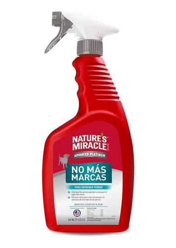 Natures Miracle No Mas Marcas Perros  709 Ml