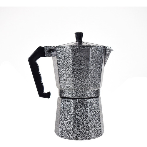Cafetera Italiana Manual 450ml Aluminio Negra