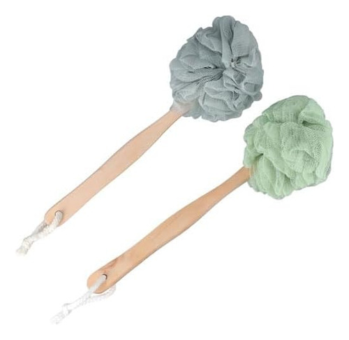 2 Cepillos De Ducha De Malla Suave, Cepillo De Cuerpo De Man