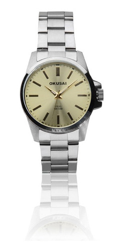 Reloj Hombre Okusai Okh0051-ans-9a Malla Acero Inoxidable