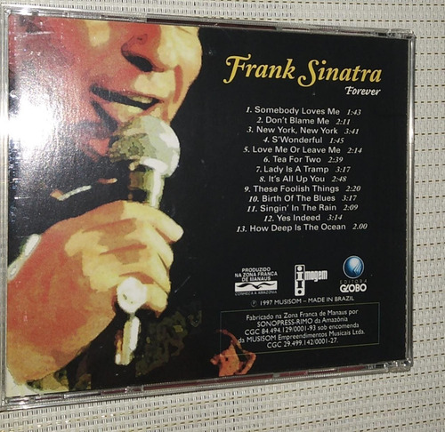 Cd Frank Sinatra Forever ( 1656 ) (Usado)