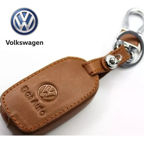 Imagen 1 de 3 de Funda Piel Llave Vw Volkswagen Jetta A4 A6 Bora
