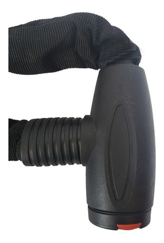 Imagen 5 de 7 de Cadena Tranca Candado Con Llave Para Bicicleta O Moto