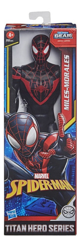 Marvel Titan Hero Series Spiderman - Miles Morales De 30 Cm