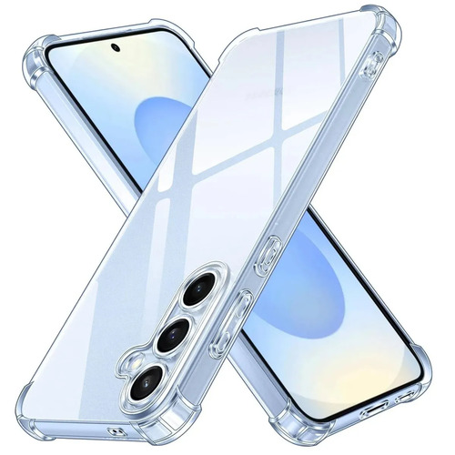 Capa Capinha Transparente Para Galaxy S26 Plus Case Com Bordas Anti Impacto Reforçada