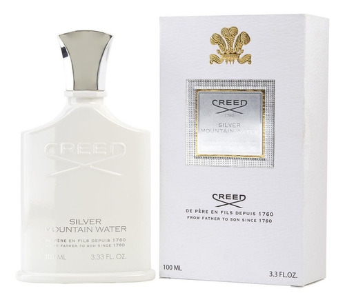 Creed Silver Mountain Water Genderless Eau de Parfum 100ml Spray
