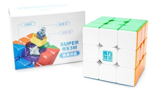 Imagen 6 de 10 de Cubo De Rubik 3x3 Magnético Moyu Super Rs3m Ball Core Maglev