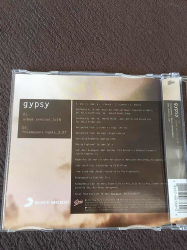 Cd Single Shakira Gypsy (Usado)