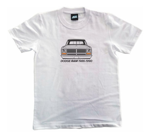 Remera Fierrera Dodge 052 Ram 1986 A 1990 Front