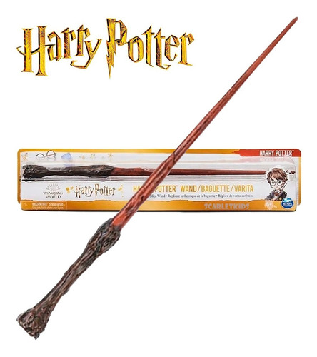 Varita Harry Potter Ollivanders Original Scarlet Kids