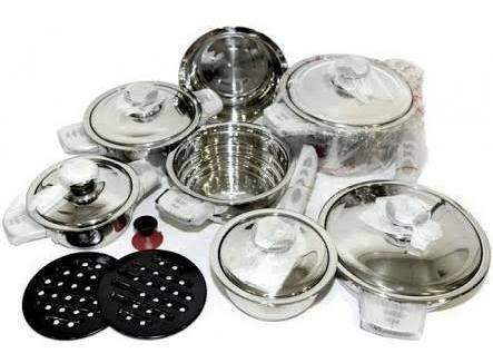 Set Bateria Royal Salute 19pz Acero Inox. Quirúrgico Acero