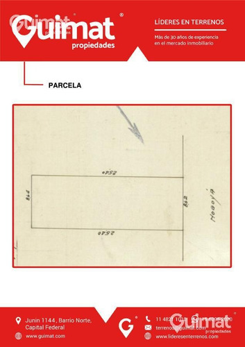 Imagen 8 de 11 de Terreno - Villa Devoto - Lideres En Terrenos - Guimat Propiedades