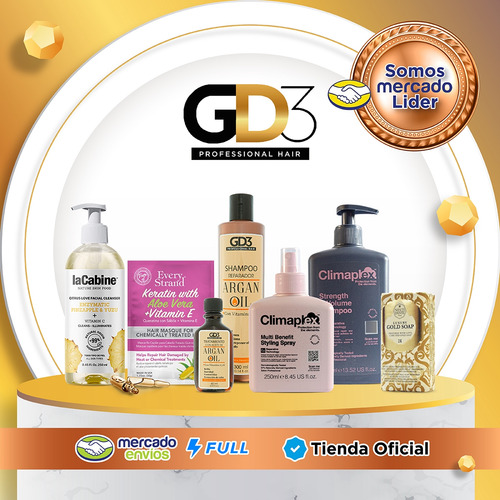 Tratamiento Para El Cabello - Aceite De Argán Gd3 240 Ml