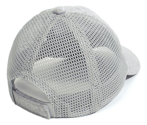 La Gorra De Béisbol De Malla Con Protección Solar Ajustable