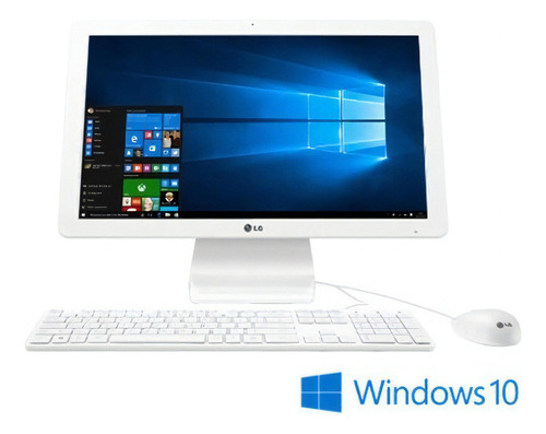 All in one LG 22V240 21.5" procesador Intel Celeron N2940 4GB de Ram 500GB HDD