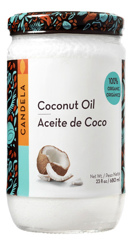 Aceite De Coco Orgánico - Frasco X 680 Ml