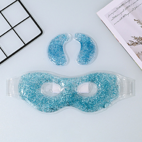 Mascarilla De Ojos De Doble Uso Con Compresas Frías Y Calien
