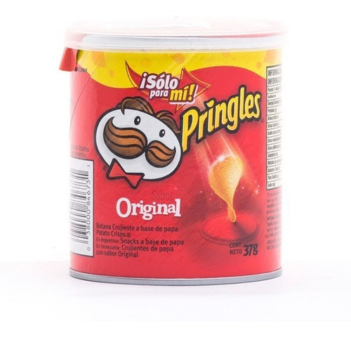 Papas Fritas Pringles Original X37g Snacks