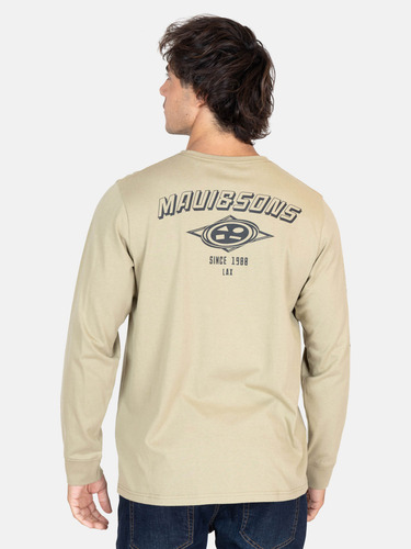 Polera Ml Lagoon Café Hombre Maui And Sons