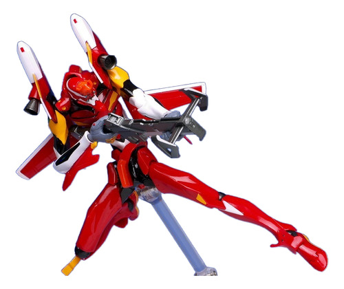 Eva 02 Evo Rebuild Of Evangelion Revoltech By Kaiyodo Japon