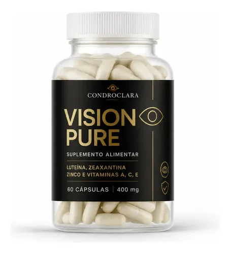 Vision Pure 60 Cápsulas - Clareza E Proteção Da Visão