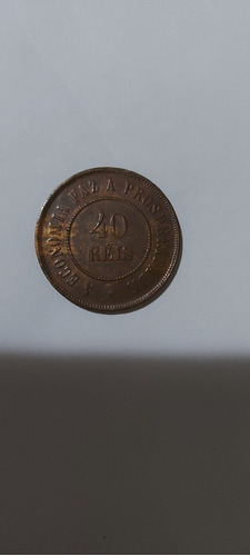 Vendo Moeda De 40 Réis De 1900.