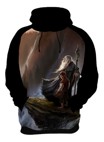 Blusa Moletom Gandalf Frodo Senhor Dos Anéis 1