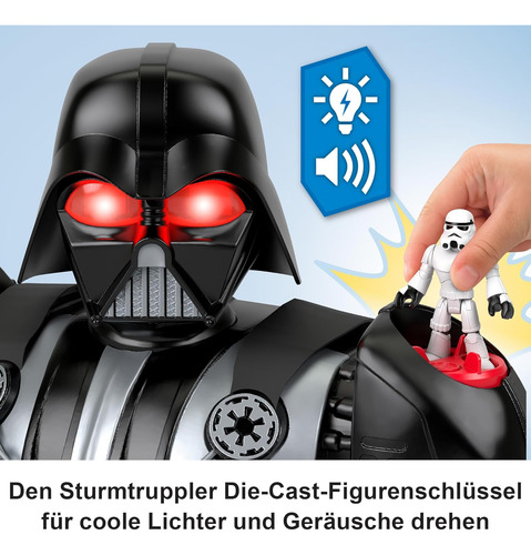 Juguete Bader-bot Imaginext Star Wars De 73,5 Cm Con Mattel-