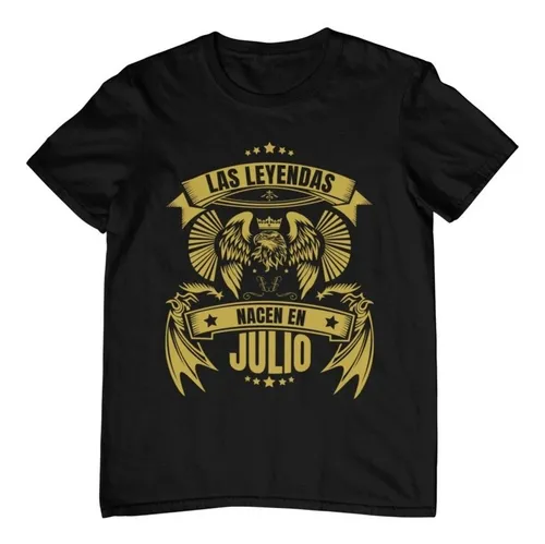 Playeras cumpleaños julio hotsell