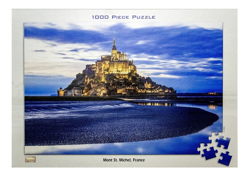 Puzzle Rompecabezas Mont Saint Michel 1000pz Tomax 100-222
