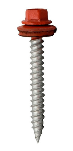 Tornillo Autotaladrante 1/4 X 11/2 Pulgadas Roja