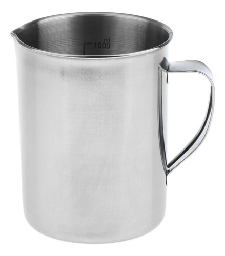Vaso Medidor Grande Acero Inoxidable Grado Alimenticio