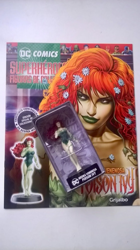 Figura Poison Ivy De Resina Coleccion Dc Comics