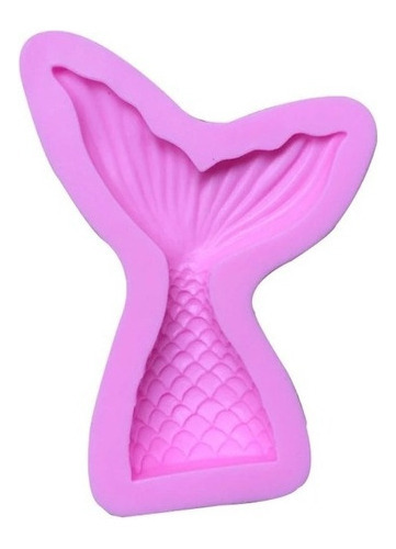 Molde De Silicone Para Confeitaria Rabo De Sereia - F 280