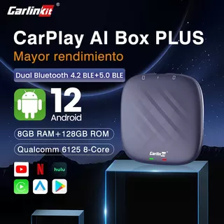 Sistema De Coche Carlinkit Carplay Ai Box Android 8+128 G