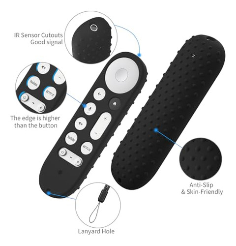 Funda De Silicona Para Google Tv Streamer 4k Google Gy3le T