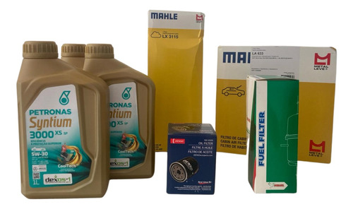 Kit Aceite 5w30- Filtro Aceite Y Filtro Aire Motor Fiat Mobi