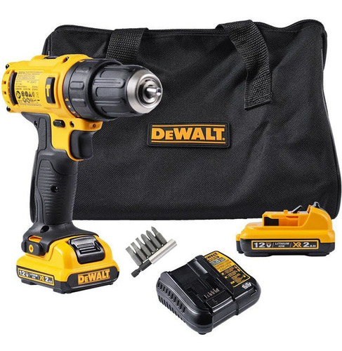 Parafusadeira Furadeira De Impacto 12v Dewalt Dcd716d2