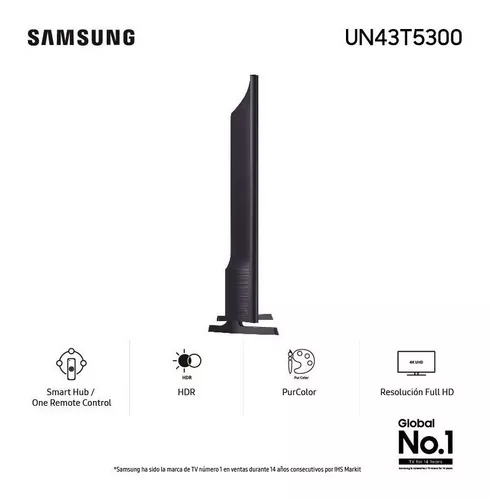 Smart Tv Full HD Samsung 43 UN43T5300